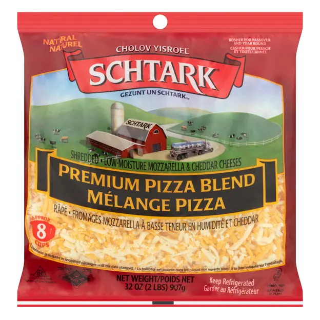 Kosher Shredded Premium Pizza Blend Cheese
