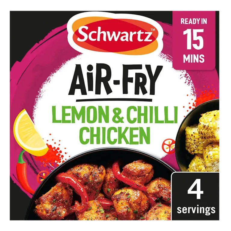 Air Fry Lemon And Chilli Chicken Recipe Mix