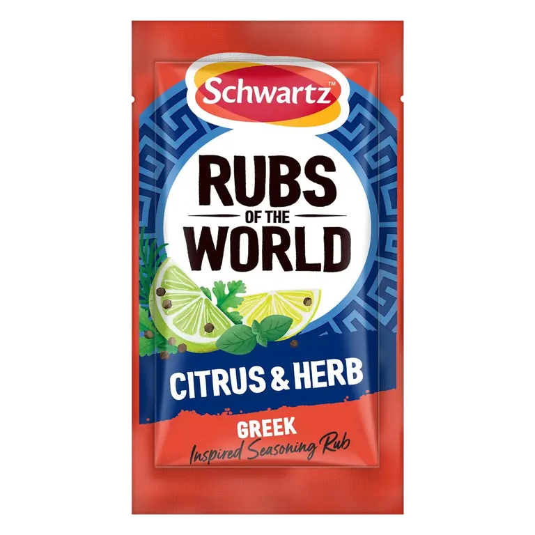 Rubs of the World Greek Citrus & Herb Seasoning Rub 24g