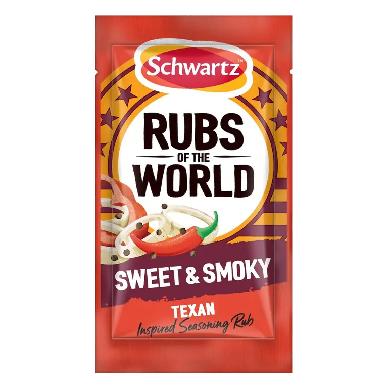 Rubs of the World Texan Sweet & Smoky Seasoning Rub 24g