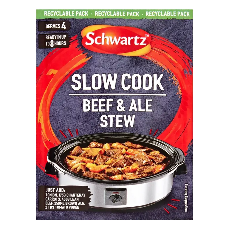 Slow Cookers Beef & Ale Stew Recipe Mix