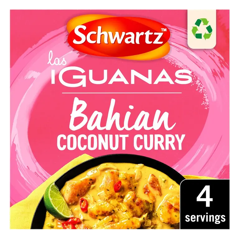 X Las Iguanas Bahian Coconut Curry