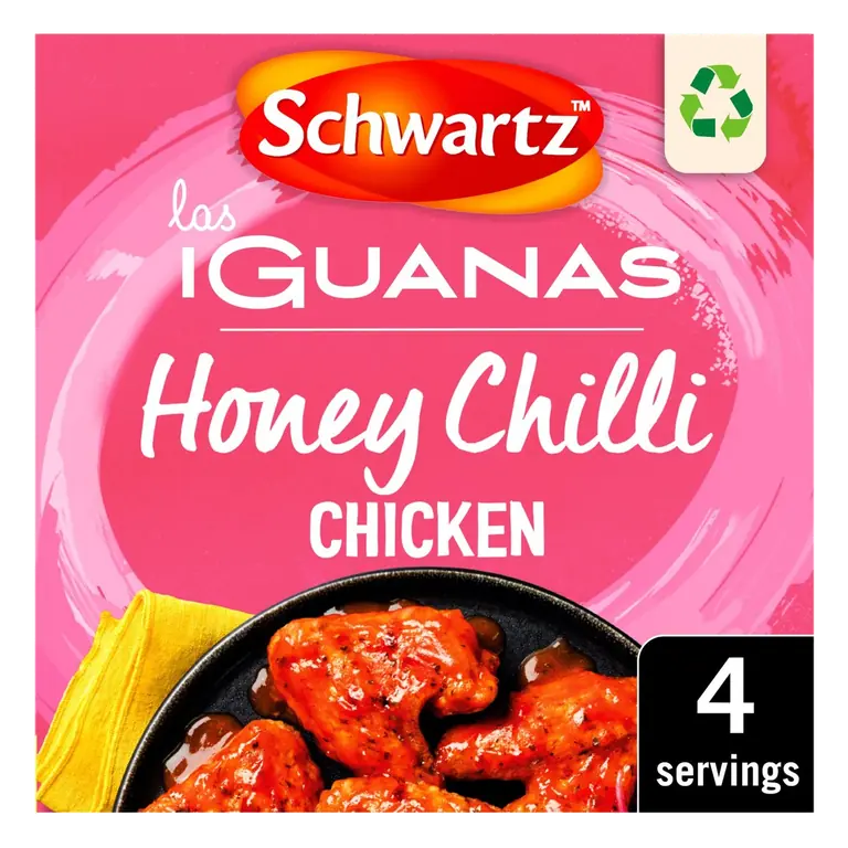 X Las Iguanas Chilli Honey Chicken