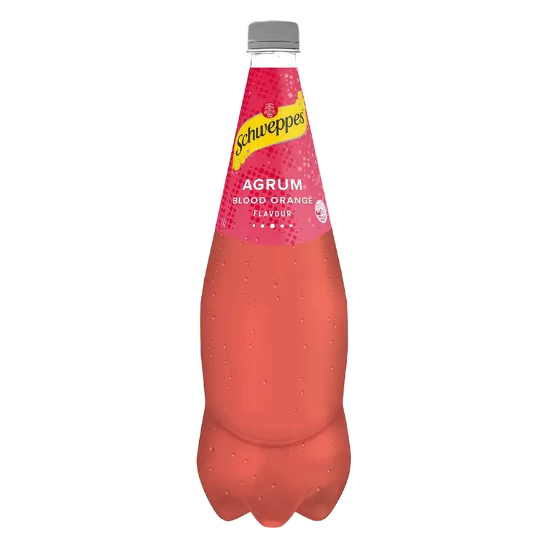 Agrum Blood Orange Soft Drink Bottle