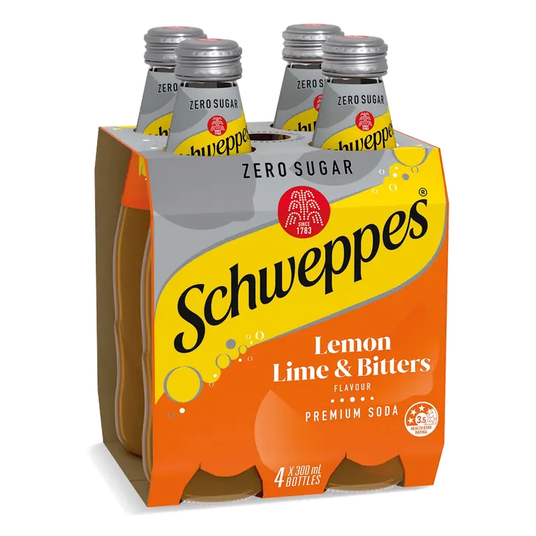 Classic Mixers Lemon Lime & Bitters Zero Sugar