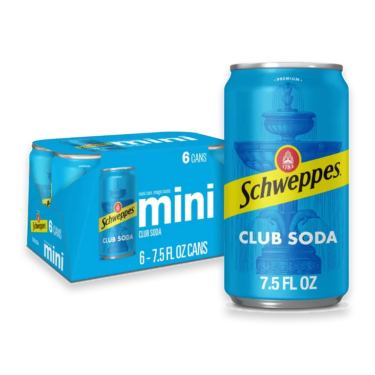 Club Soda Cans
