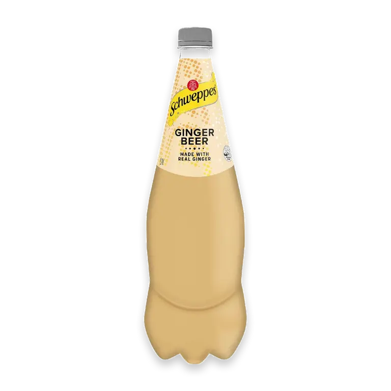 Ginger Beer Soft Drink Mixer Bottle