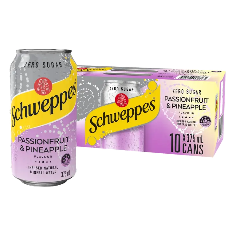 Passionfruit Pineapple Mineral Water