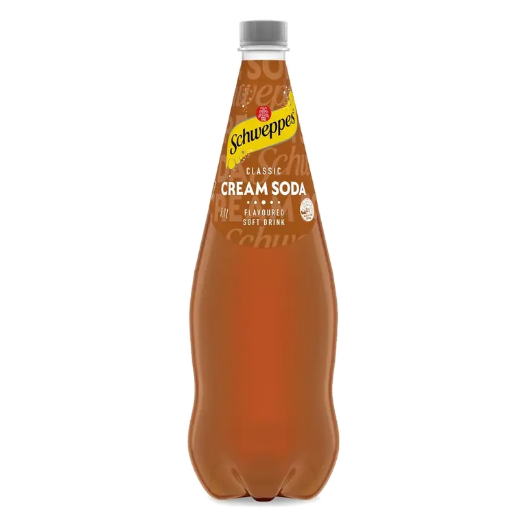 Traditional Brown Creaming Soda Soft Drink Bottle