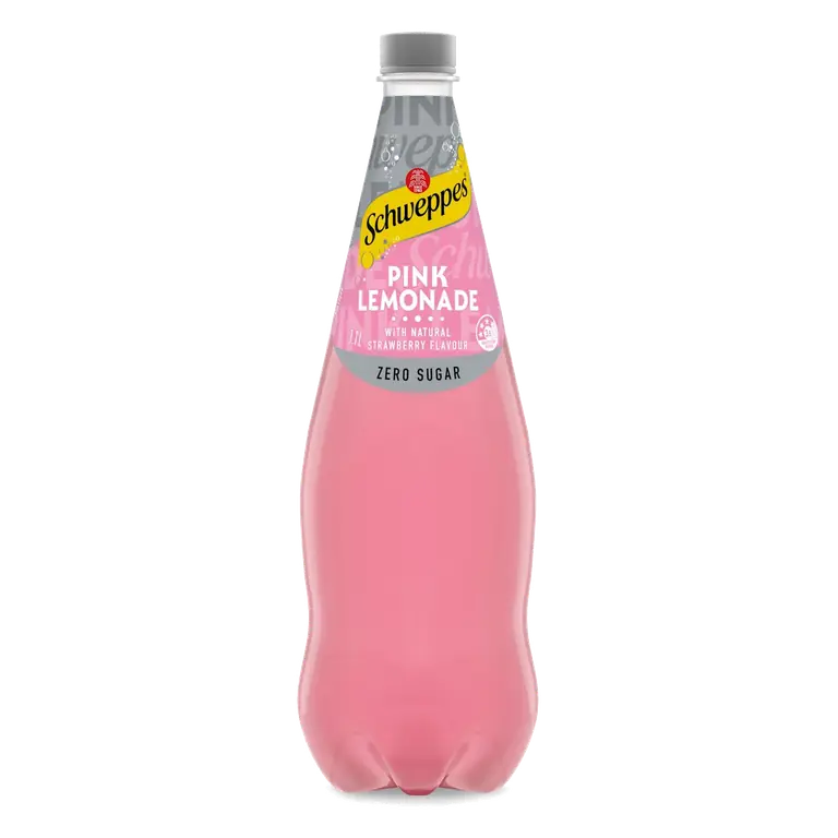 Traditional Zero Sugar Pink Lemonade With Natural Strawberry Flavour