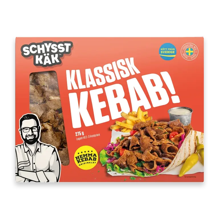 Kebab klassisk 275g