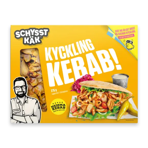 Kycklingkebab