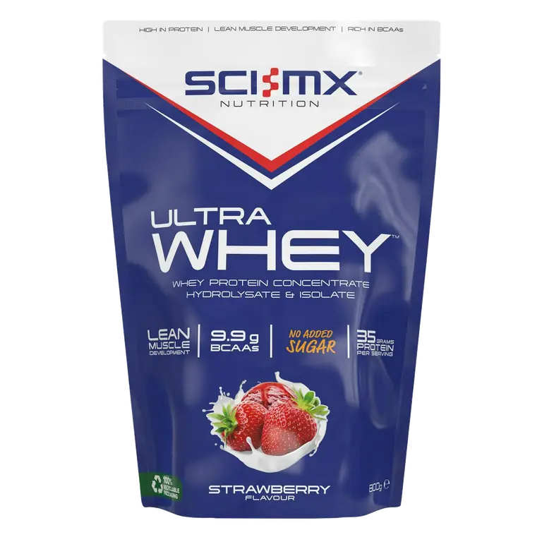 Strawberry Flavour Ultra Whey 800g