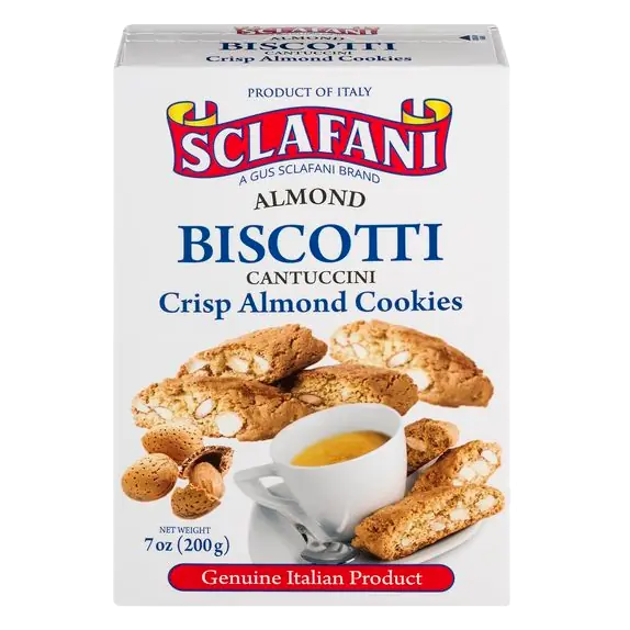 Almond Biscotti Crisp Almond Cookies