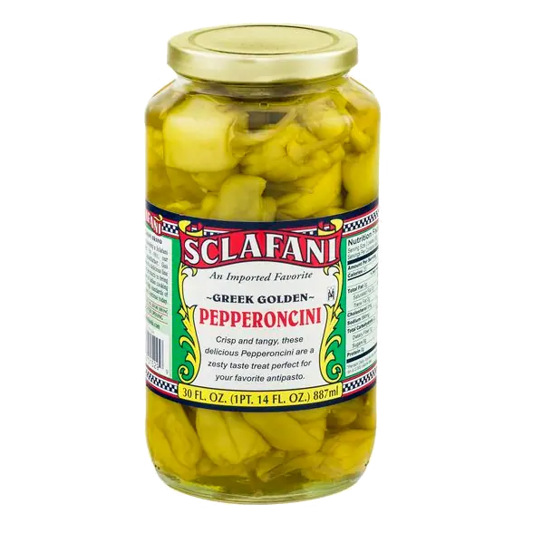 Imported Greek Golden Pepperoncini Peppers