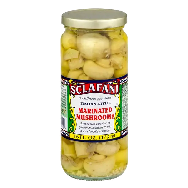 Italian Style Marinated Mushrooms