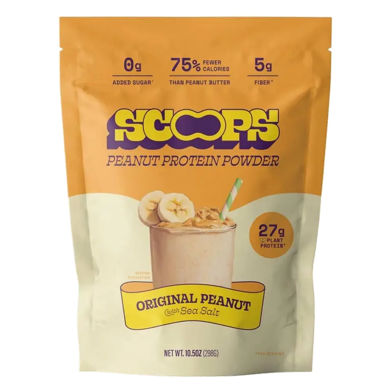 Scoops Original Protein Plus Peanut Powder, 10.5oz
