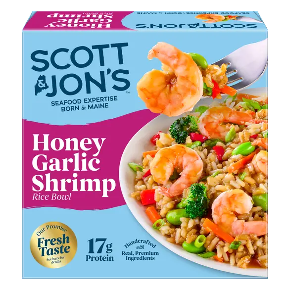 Scott & Jon's Frozen Honey Garlic Shrimp Bowl