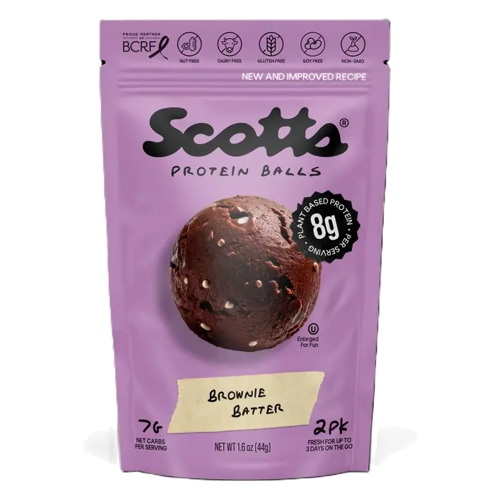 Scott's Brownie Batter Plant-Based Protein Balls, 1.4oz