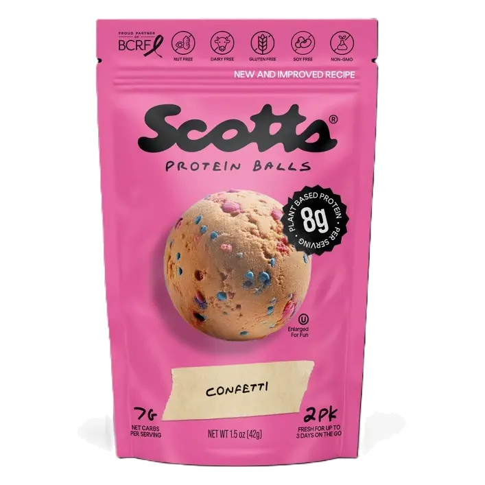Scott's Confetti Plant-Based Protein Balls, 1.4oz