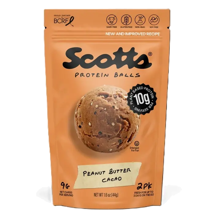 Scott's Peanut Butter Cacao Plant-Based Protein Balls, 1.6oz