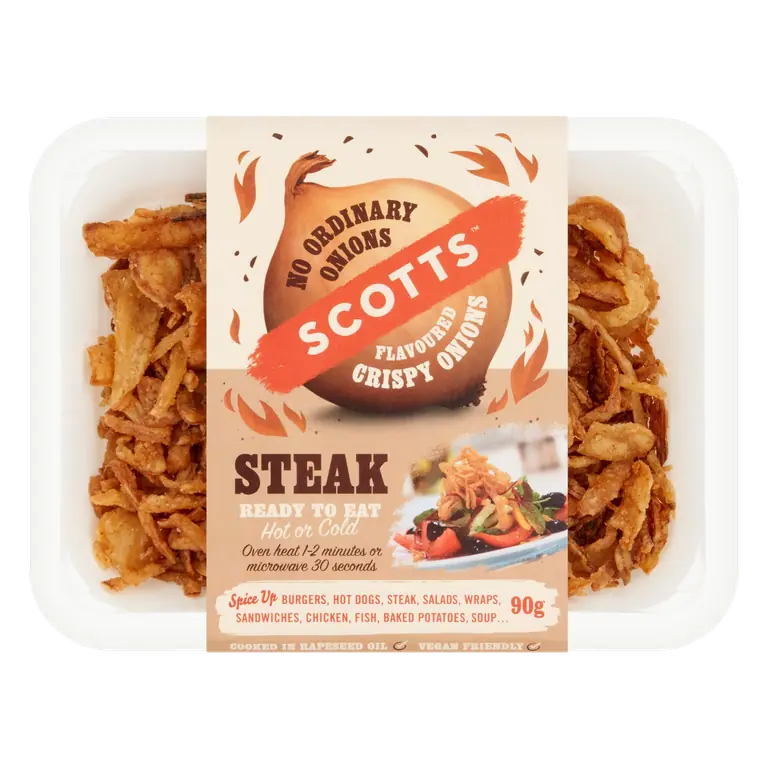 Scotts Steak Flavoured Crispy Onions 90g