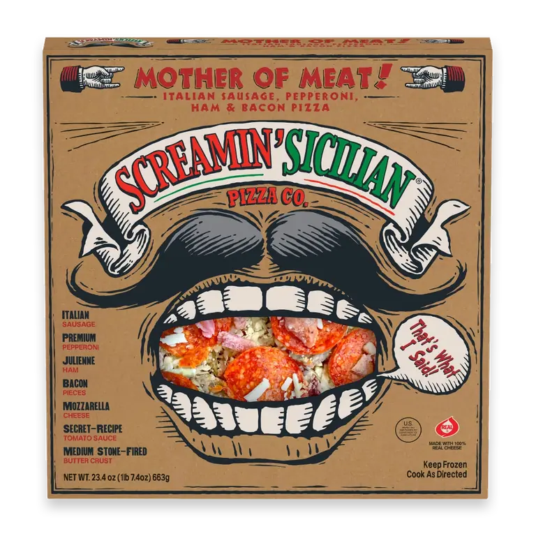 Mother of Meats Original Crust Frozen Pizza