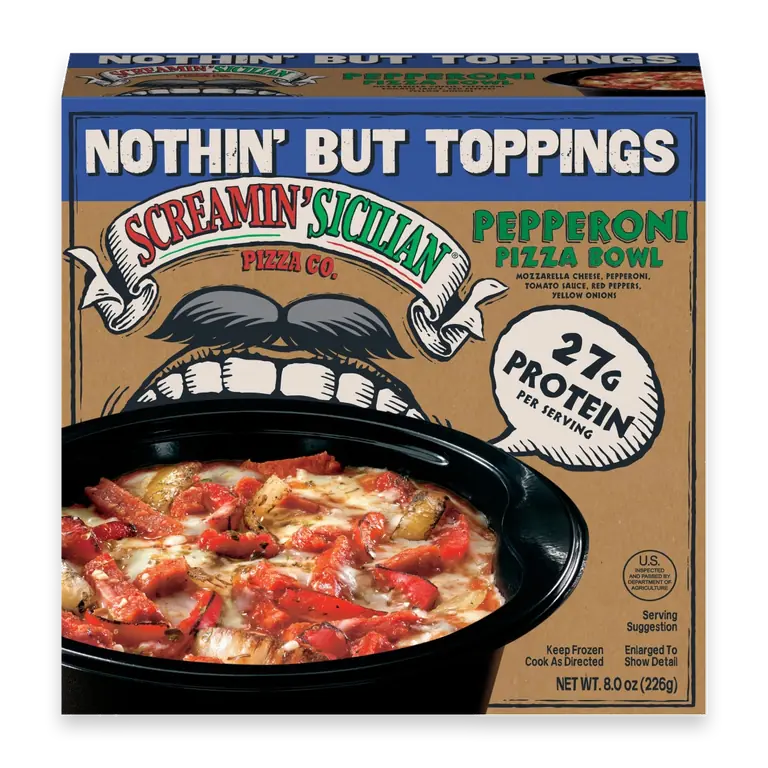Pepperoni Pizza Bowl
