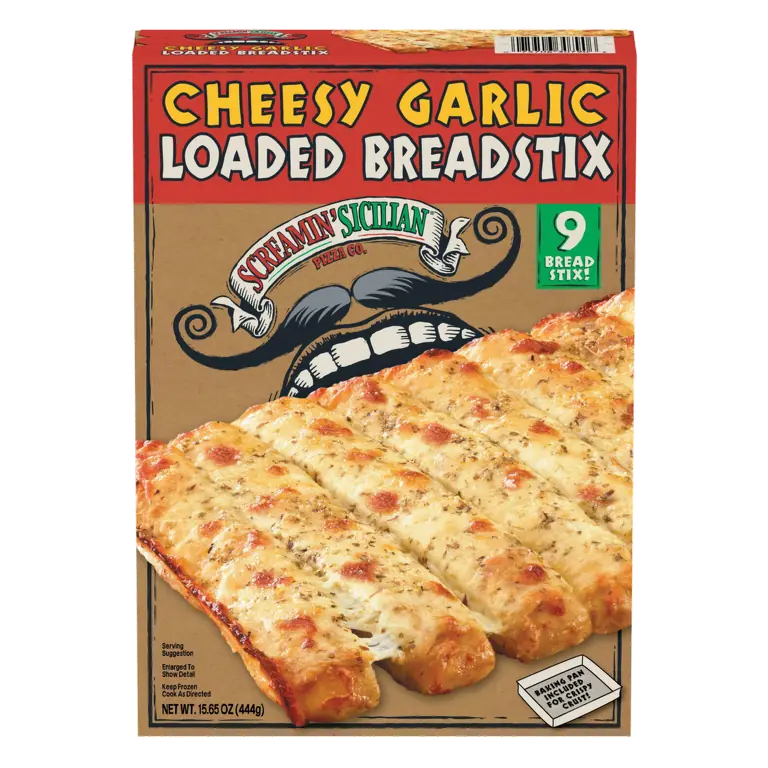 Cheesy Garlic Loaded Breadstix