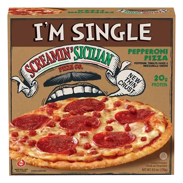 I'm Single Pepperoni Pizza