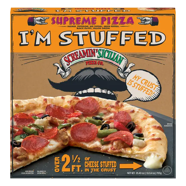 Screamin' Sicilian Pizza Co. I'm Stuffed Supreme Pizza 25.40 oz