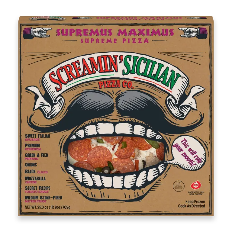 Supremus Maximus Supreme Frozen Pizza
