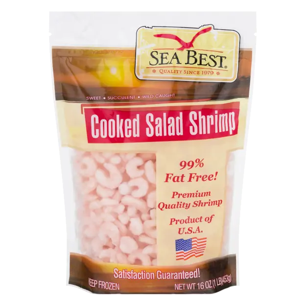 Wild Caught Cooked Salad Shrimp Frozen