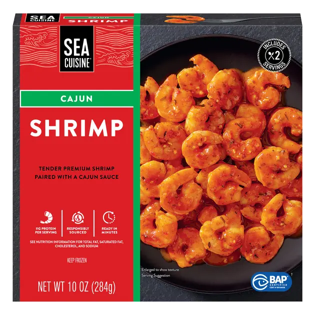 Sea Cuisine Cajun Shrimp, BAP, 10 oz