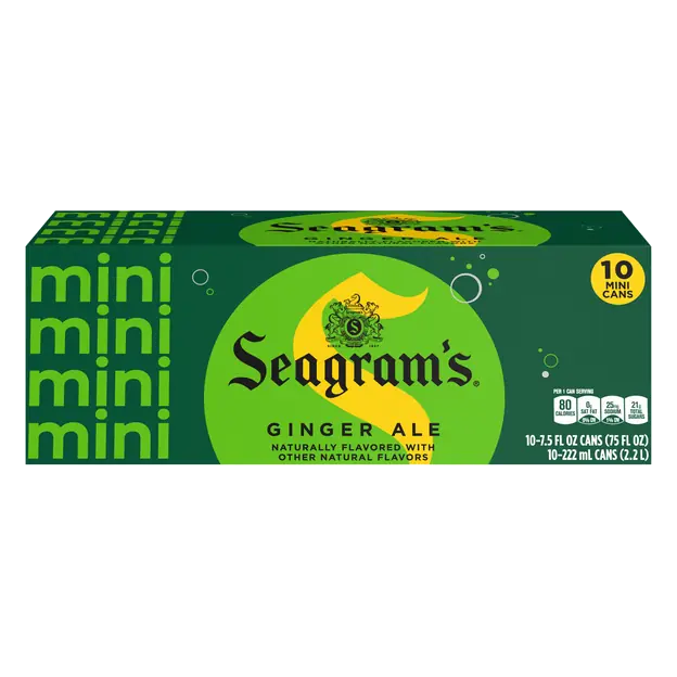 Ginger Ale Soda Mini - 10 pk