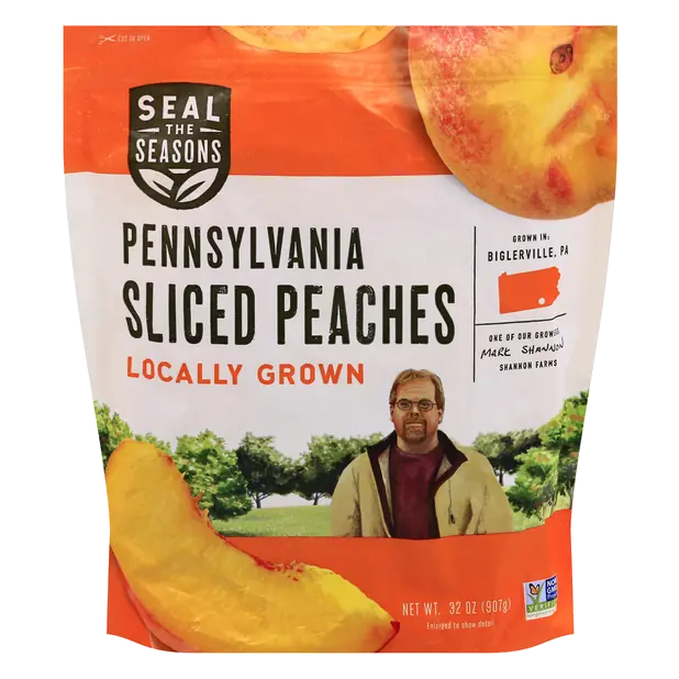 Pennsylvania Sliced Peaches Frozen