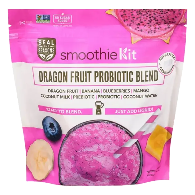 Smoothie Kit, Dragon Fruit, Probiotic Blend