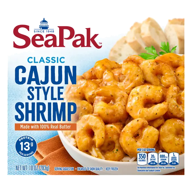 Classic Cajun Style Shrimp Frozen