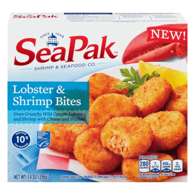 Crunchy Lobster & Shrimp Bites Frozen