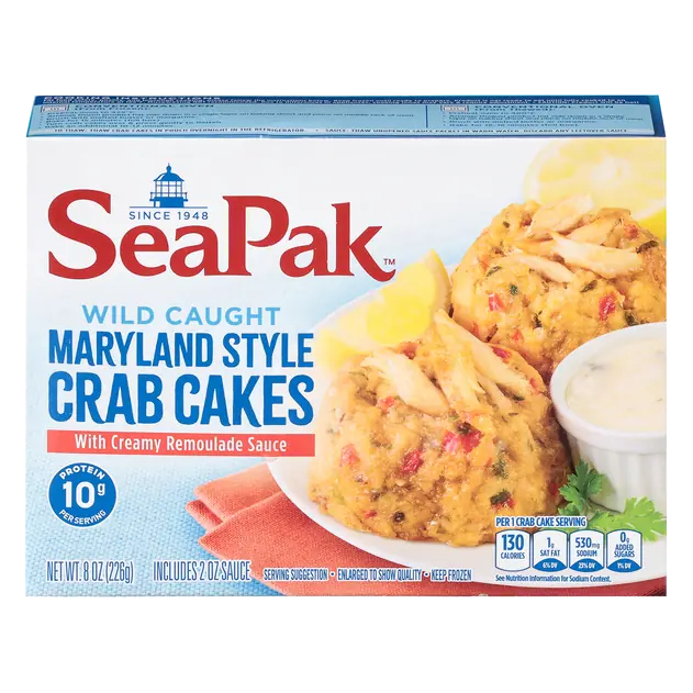 Gluten Free Maryland Style Crab Cakes Frozen