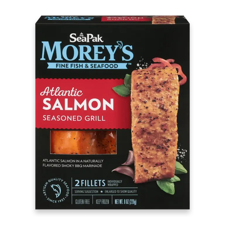 Morey's by Seapak Seasoned Grill Atlantic Salmon