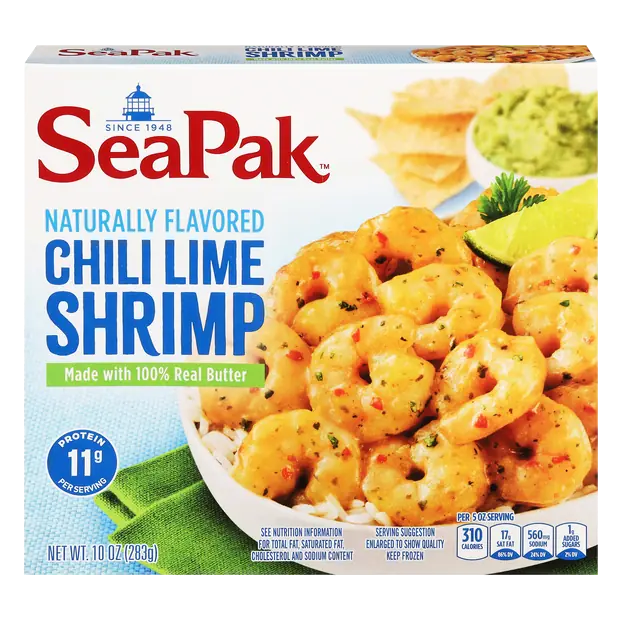 Naturally Flavored Chili Lime Shrimp Frozen