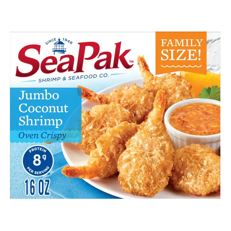 Oven Crispy Jumbo Coconut Shrimp