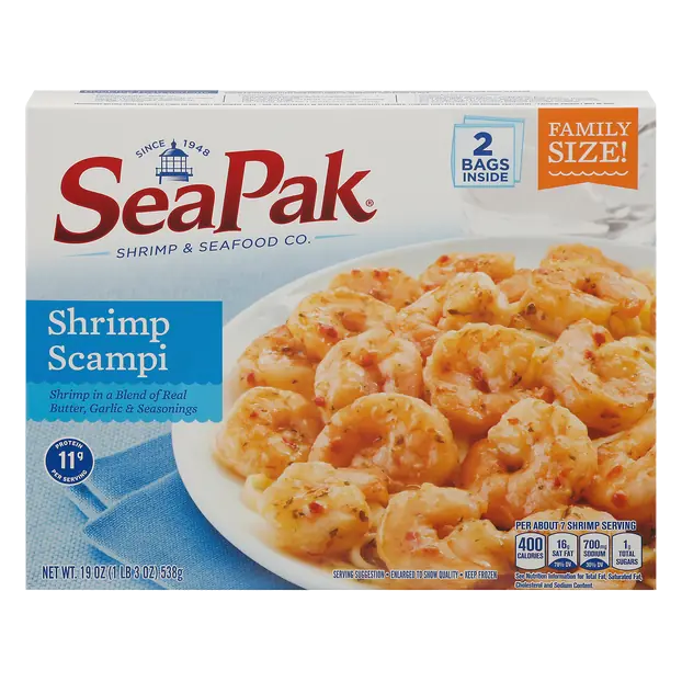 Shrimp Scampi Family Size - 2 ct Frozen