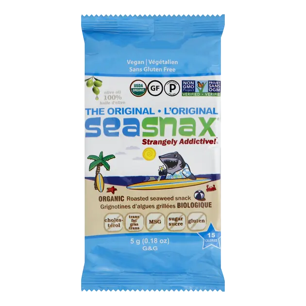 the Original Extra Virgin Olive Oil & Sea Salt Organic Seaweed