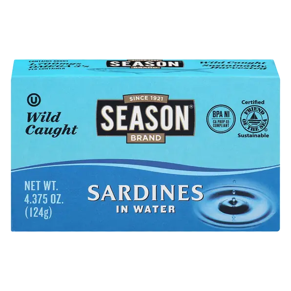 Wild Caught Sardines in Water