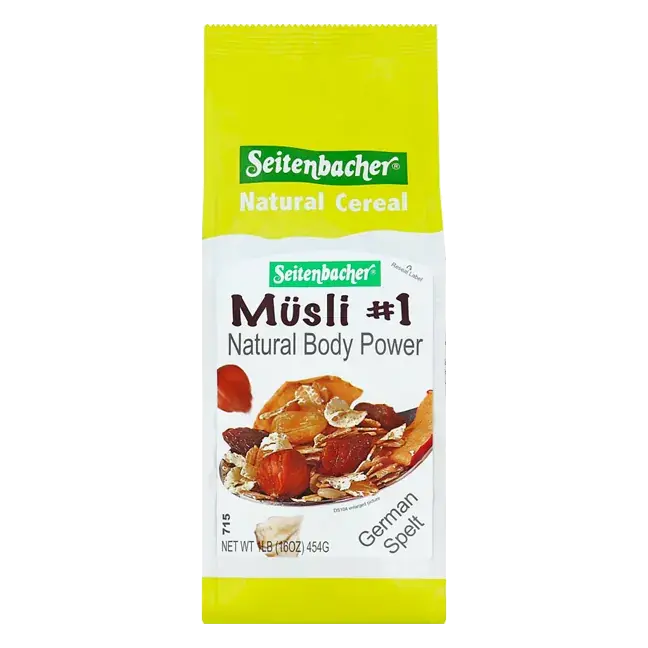 Cereal, Natural, Musli No. 1, Natural Body Powder