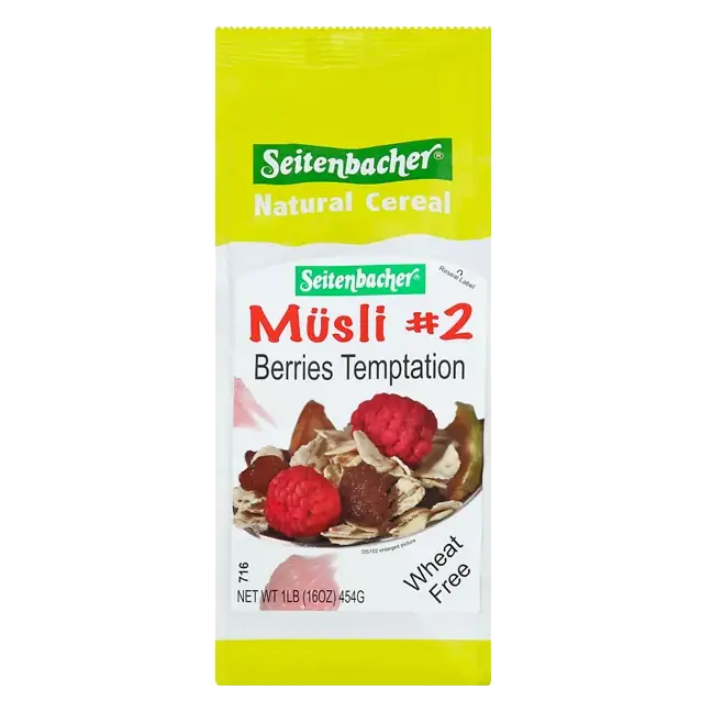 Cereal, Natural, Musli No. 2, Berries Temptation