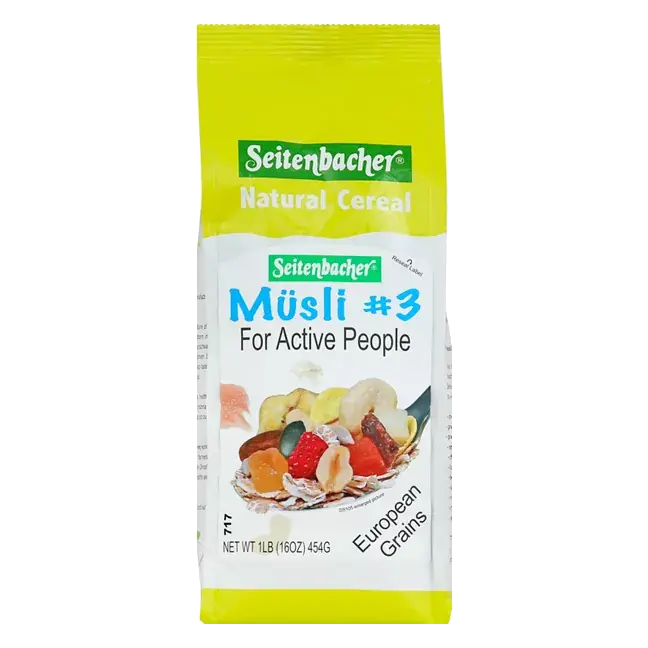 Cereal, Natural, Musli No. 3, for Active People