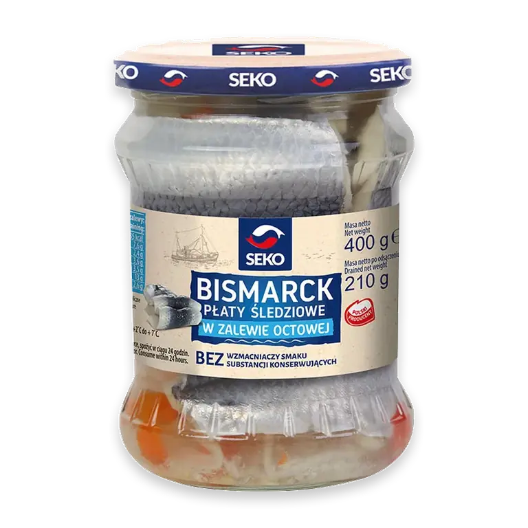Inlagd Sill Bismarck 400g varav 210g sill